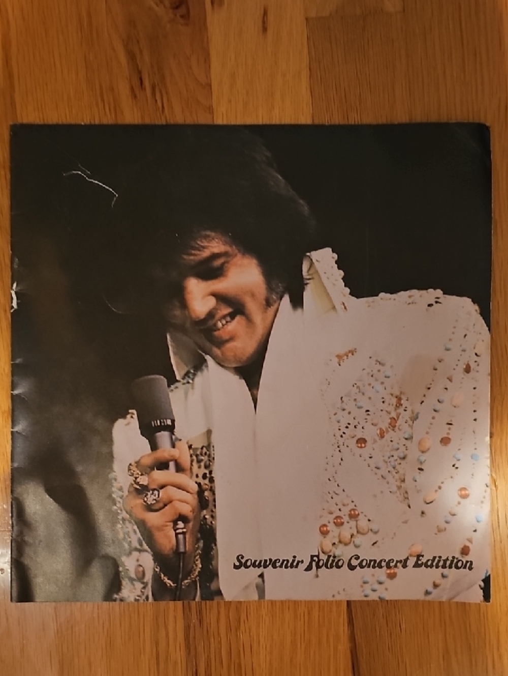 Elvis Presley Souvenir Folio Concert Edition Program From 70's